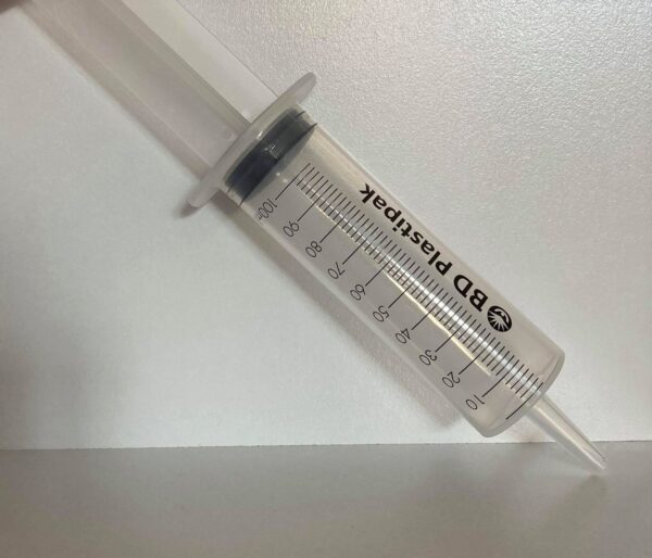 100ml BD Plastipak Catheter Tip Syringe