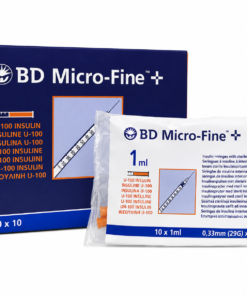 Alternative view of BD/Embecta 1ml U100 Insulin Needles with Syringes 29G x 12.7mm – 324827