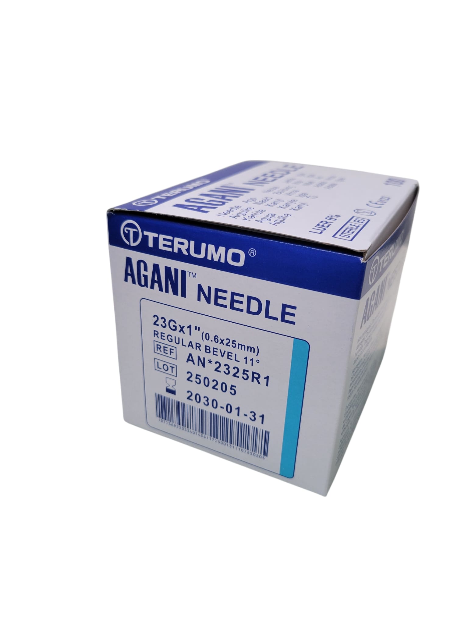 Terumo Agani Blue Needles