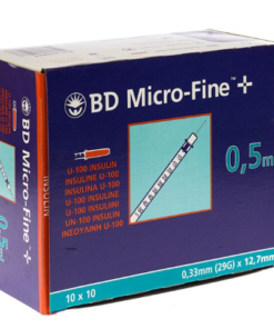Alternative view of BD Micro-Fine+ 0.5ml Insulin Syringes 29G x 12.7mm – 324824