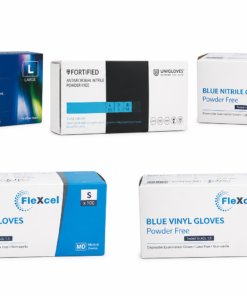Limited Stock Examination Gloves – Nitrile & Vinyl (Box of 100)