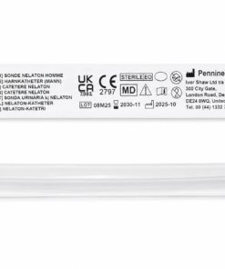 Alternative view of Pennine Intermittent Catheter (Nelaton) – Sterile PVC – 39cm / 18cm