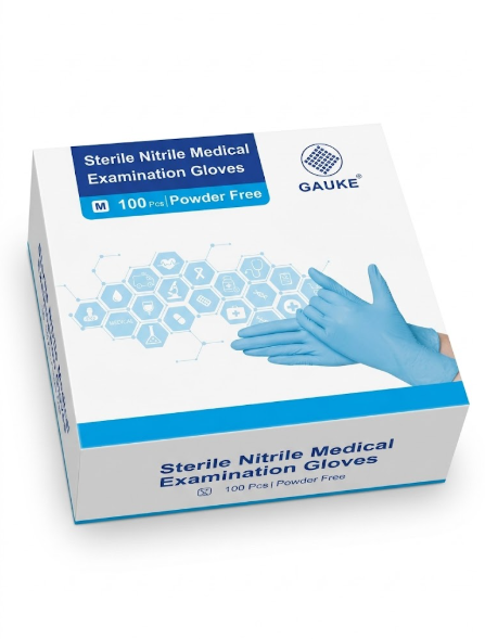GAUKE™ Sterile Nitrile Medical Examination Gloves