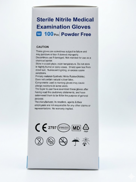 GAUKE™ Sterile Nitrile Medical Examination Gloves - Image 3