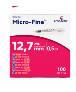 Alternative view of Embecta (BD) Micro-Fine+ 0.5ml Insulin Needles with Syringes 29G x 12.7mm – 324824