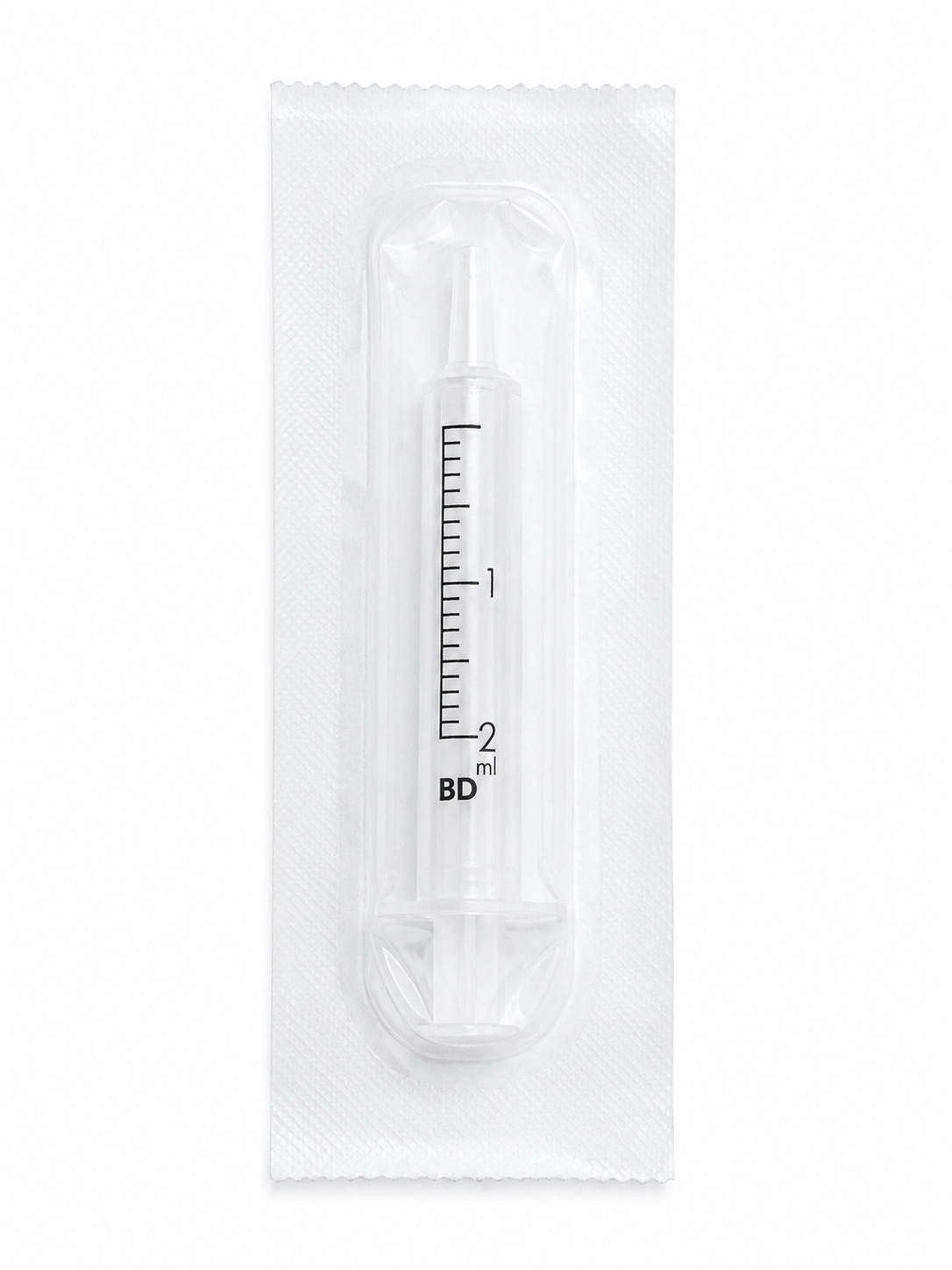 Discardit II 2ml Sterile Syringe – Luer Slip, Without Needle BD 300928 - Image 2