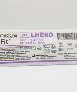 Alternative view of Medicina 60ml ENFit Reusable Enteral Feeding Syringe – LHE60