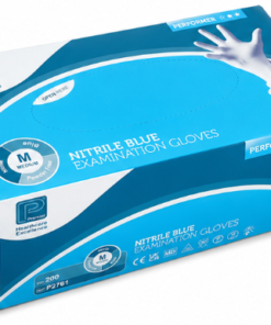 Premier Performer 200 Nitrile Examination Gloves – Powder-Free, Blue